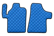 Blaue Teppiche Aus Ecco-Leder F&uuml;r Mercedes Vito II Von 01.2004 Bis 12.2014