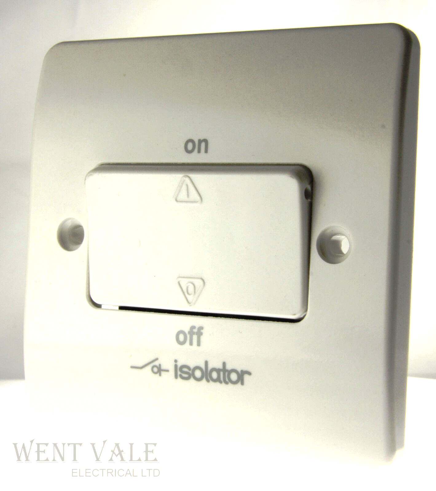 MK Logic Plus - K4859 WHI - 10ax Three Pole Fan Isolator Switch New