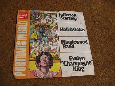 Various/ Portraits In Gold/ RCA/ Coca-Cola/ 1980/ Canada/ 8 song EP/ Pic Sleeve