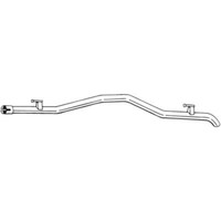 Bosal Abgasrohr Hosenrohr FüR Mercedes-Benz Sprinter 3-T Kasten 903 516-151