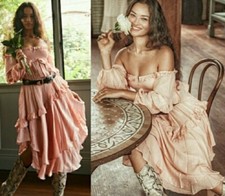 Spell & The Gypsy Collective Clementine Mermaid Maxi- Ivory- XS BNWT RRP $299