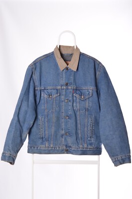 Vintage Levi's Levis 70602 Blue Denim Trucker Jacket M | eBay