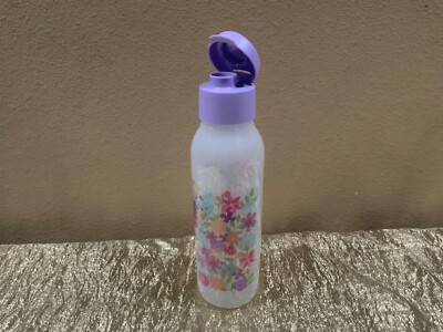 New Tupperware Eco Twist Flip Top Bottle 750ml Beautiful  Flowers for Mom Theme 