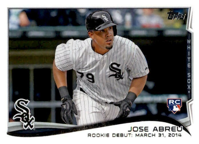 Jose Abreu 2014 Topps Update Rookie Debut Card #US-325