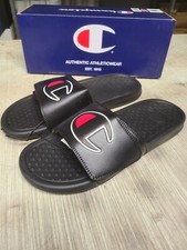 NEW Women's Champion Slide Comfort Adjustable Slides Sandals Black - Pick Size