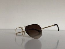 Ray Ban RB 3449 001/13 Aviator Metal Gold Brown Frame Only Sunglasses 59-14 3N