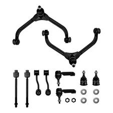 10pc Front Control Arms Ball Joints Tie Rods Kit for 2002-2004 Jeep Liberty