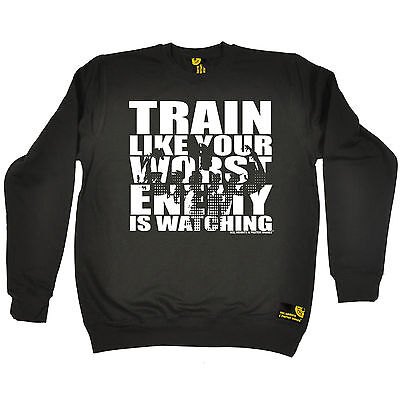 Train Like Your Enemy Is Watching SWPS SWEATSHIRT jumper birthday gift workout