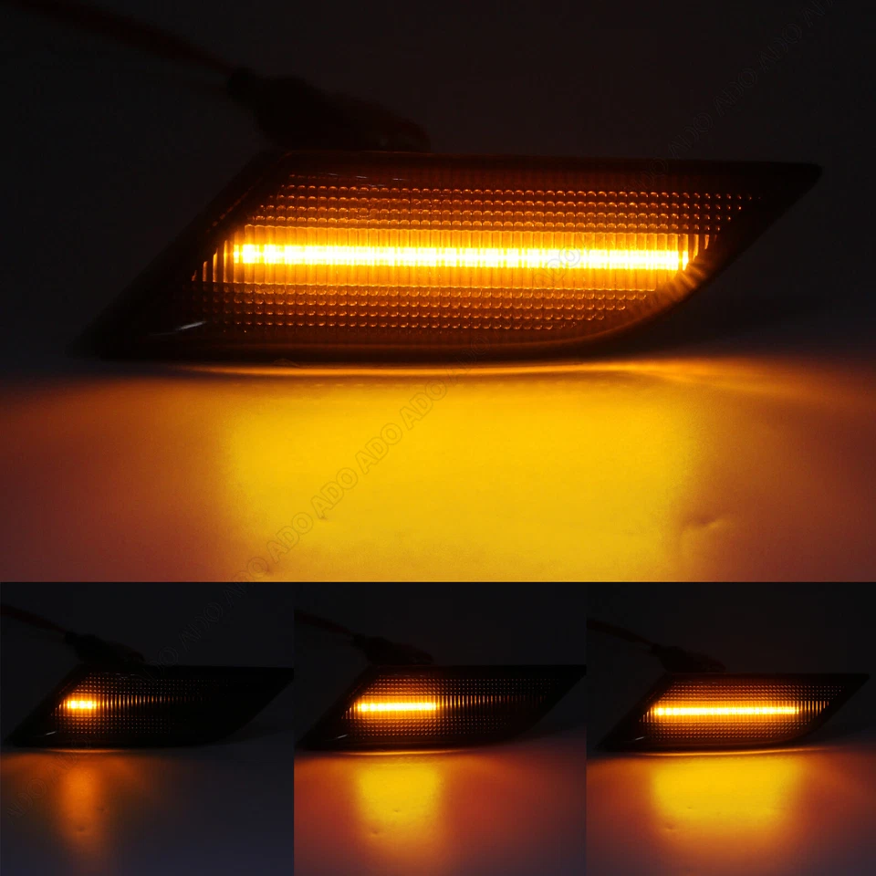 Led Seitenblinker Blinker für VW T6.1 Transporter VI | BJ 2020-2023 | Schwarz 2x - Bild 3 von 4