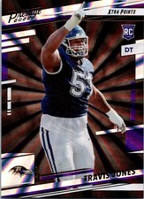 2022 Panini Prestige NFL Xtra Points RC Travis Jones Baltimore Ravens Insert