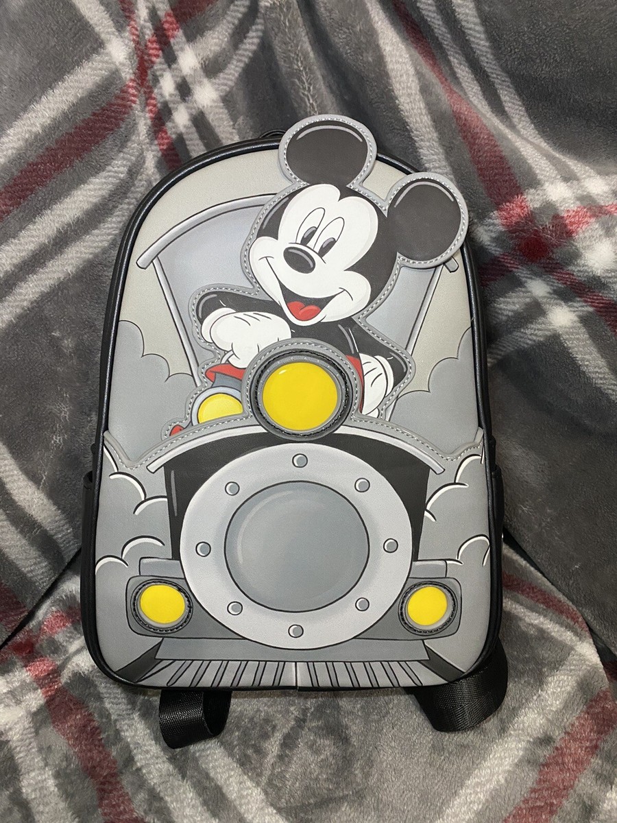 Loungefly Disney Mickey Mouse Train Conductor Mini Backpack  display picture 1