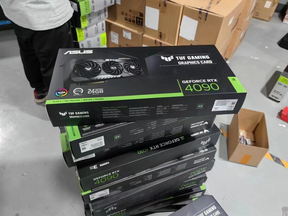 For Parts) Asus GeForce RTX 4090 Tuf Gaming OG GPU No Core For Parts) Asus GeForce RTX 4090 Tuf Gaming OG GPU No Core