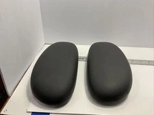 Steelcase Criterion Arm Pads, 1 Pair Black Cleaned And Great Shape