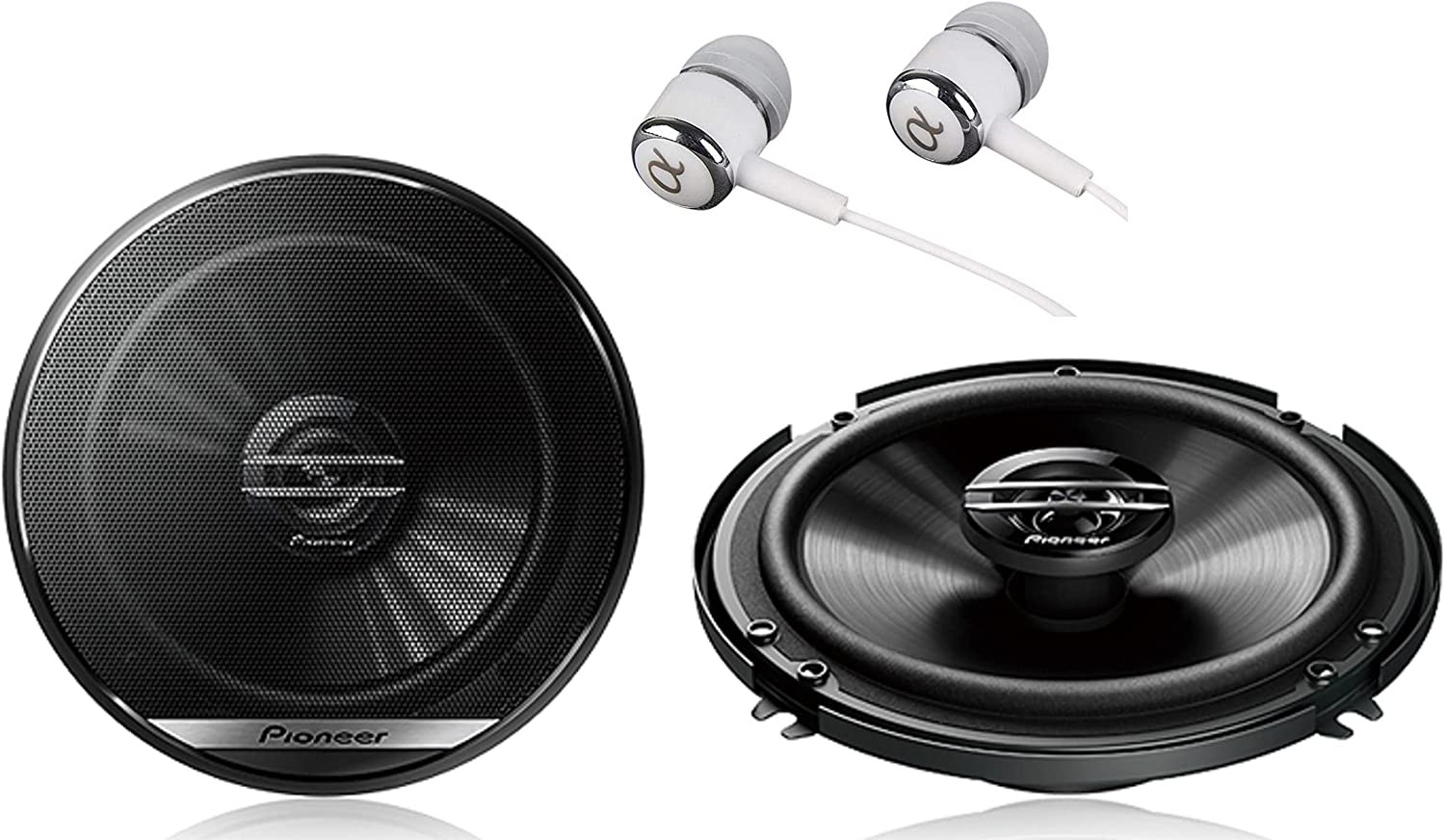 TS-G1620F 600 Watts Max Power 6-1/2" 2-Way G-Series Coaxial Full Range Car Audio