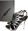 Ballerine Alto Sandali Marseille Atwood Gladiatore Tacco Scarpe Metallo Brian B U6q7P