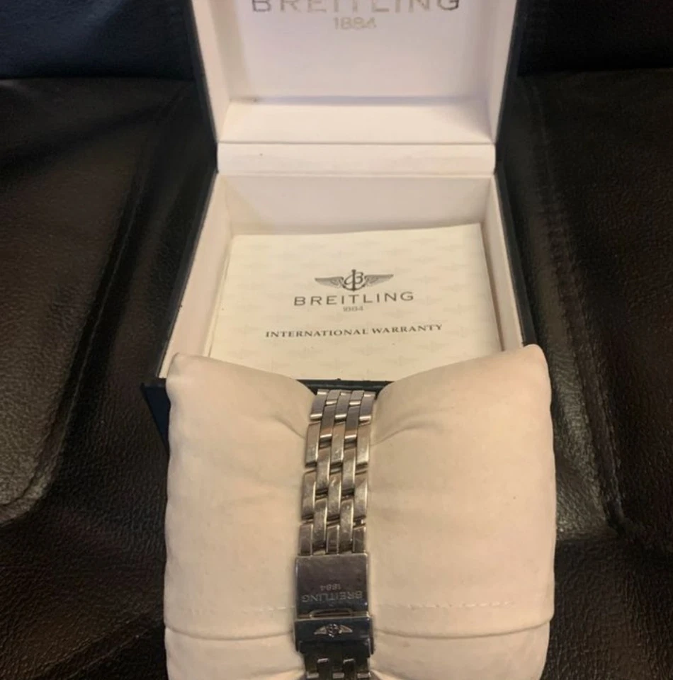 Breitling Sirius Automatic Herrenuhr 37mm, 1993, mit Box - Bild 3 von 4