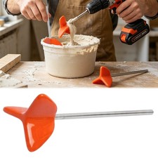 Silicone Drill Mixer Non-Stick Easy Clean Reusable Epoxy Resin Concrete Tool 1pc