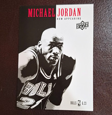 2009-10 Upper Deck Now Appearing Insert Michael Jordan #NA-6 Chicago Bulls