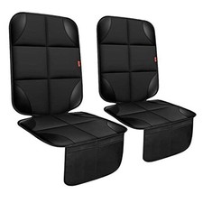 Car Seat Protector 2 Pack Car Seat Cushion Mat Thickest 2 Seat Protector
