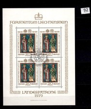 LIECHTENSTEIN 1979 - CTO - GEMÄLDE - RELIGION