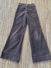 Vintage JCPenney Fashions Corduroy High Rise Flare Bell Bottom Pants