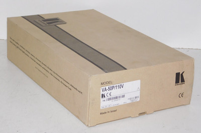 New Kramer VA-50P/110V Power Supply 6 Port Universal 12V Outlets Unit 81-0050010