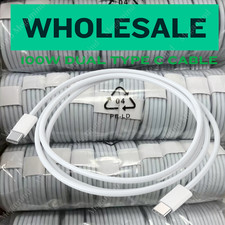 For iPhone 16e 15 17 18 Duo Pro Samsung 100W USB C Type C Fast Charger Cable Lot