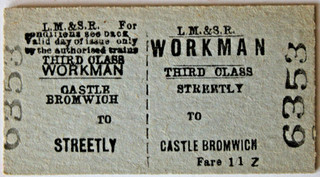 L.M. & S.R. Workman. CASTLE BROMWICH to STREETLY
