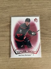 21-22 SP Authentic Limited Red Future Watch Jack Drury #194 Carolina Hurricanes