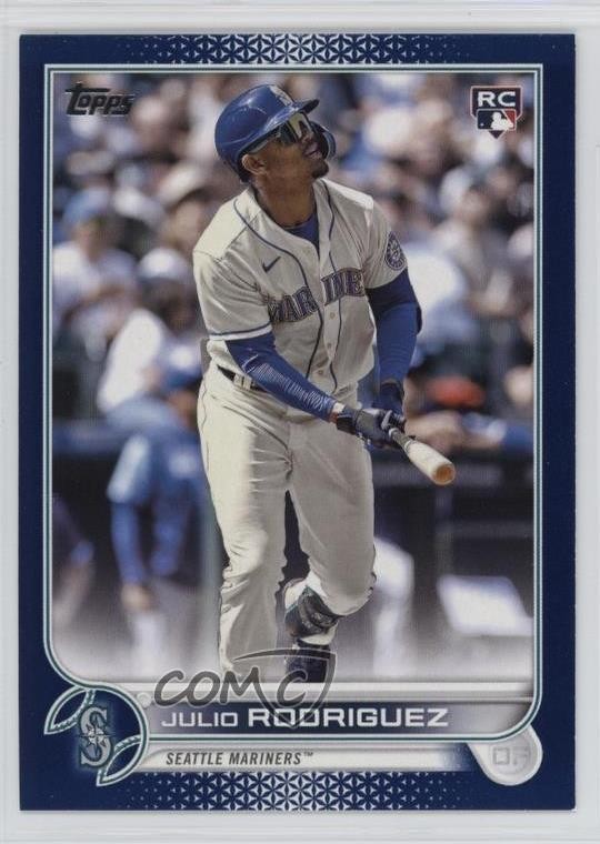 2022 Topps Update Royal Blue Julio Rodriguez #US44 1mv7