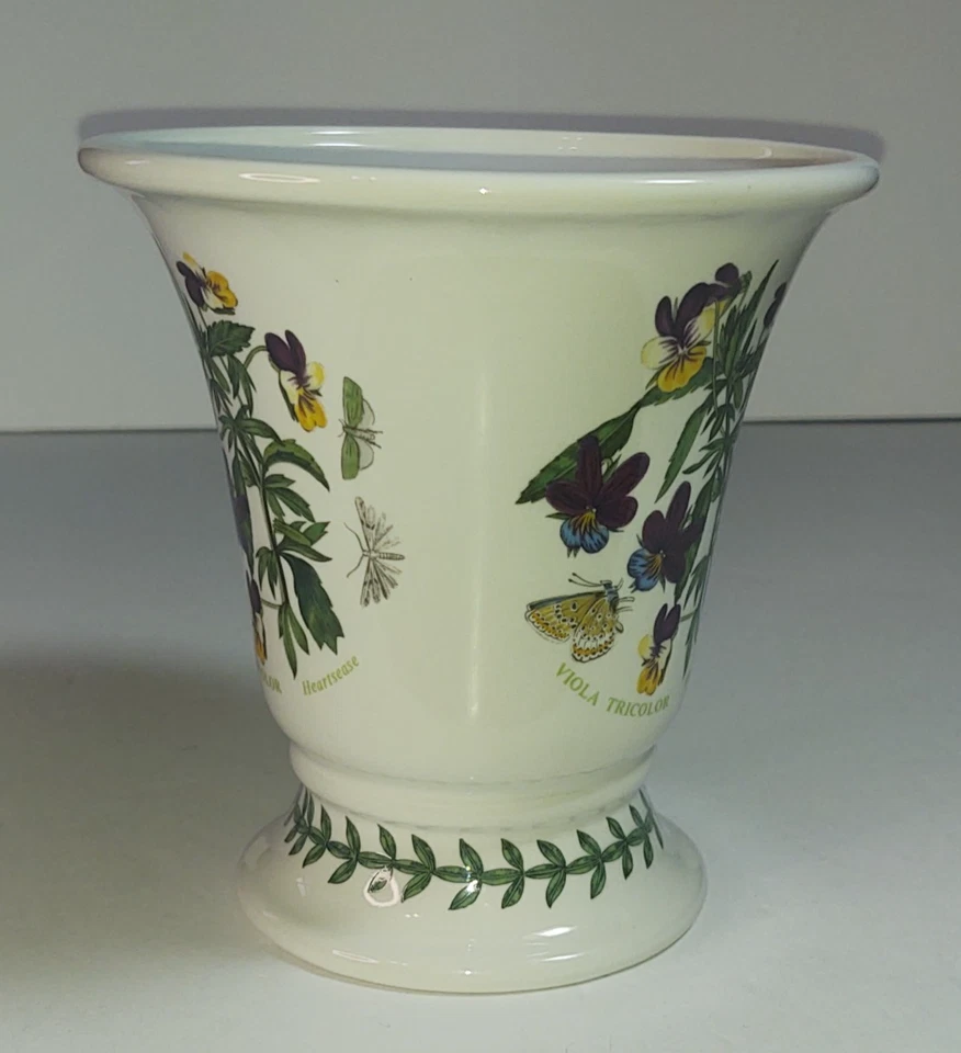 Portmeirion Jardín Botánico 1972 Viola Tricolor Heartsease Soporte para Utensilios BONITO Foto 2 de 4