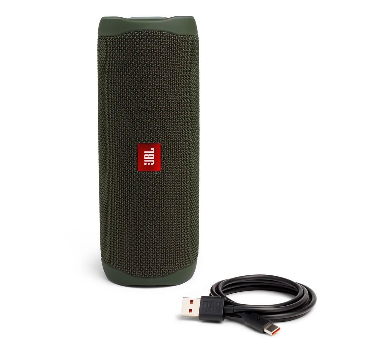 JBL Flip 5 Green Portable Bluetooth Speaker (Open Box) Damaged Box