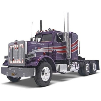 1/25 Peterbilt 359 Conventional Plastic Model German Level (Revell) American