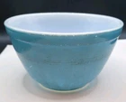 Vintage Pyrex Primary Blue #401 Small Nesting Mixing Bowl 1-1/2 Pint READ PLS