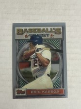 1993 Topps Finest Eric Karros Card #32    FREE SHIPPING