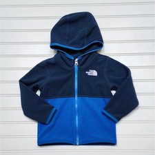 The North Face Infant Glacier Full Zip Fleece Hoodie Jacket