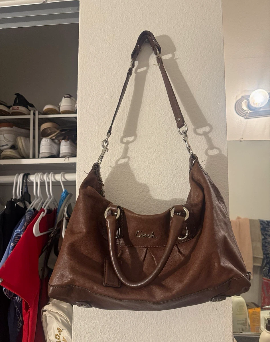 Coach Ashley Satchel/Top Handle Bag Brown Bags & Handbags for