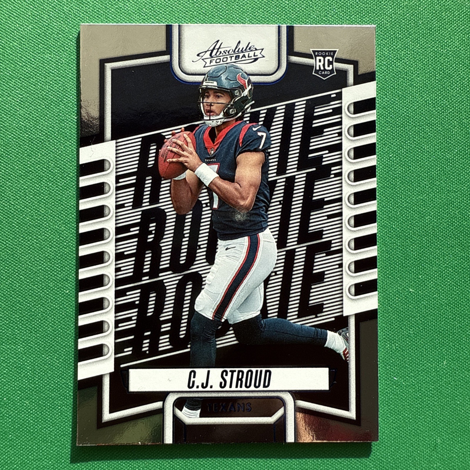 2023 Panini Absolute Rookies C.J. Stroud #102 Blue Rookie Card Houston Texans QB