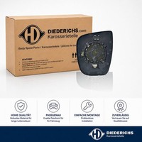 Spiegelglas Aussenspiegel Links Diederichs 4013827 FÜR CitroËN Peugeot