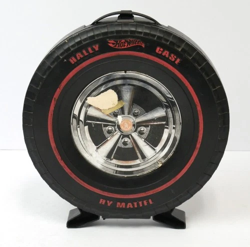 1967 Hot Wheels Redline 12 Car Rally Case by Mattel Carrying Wheel