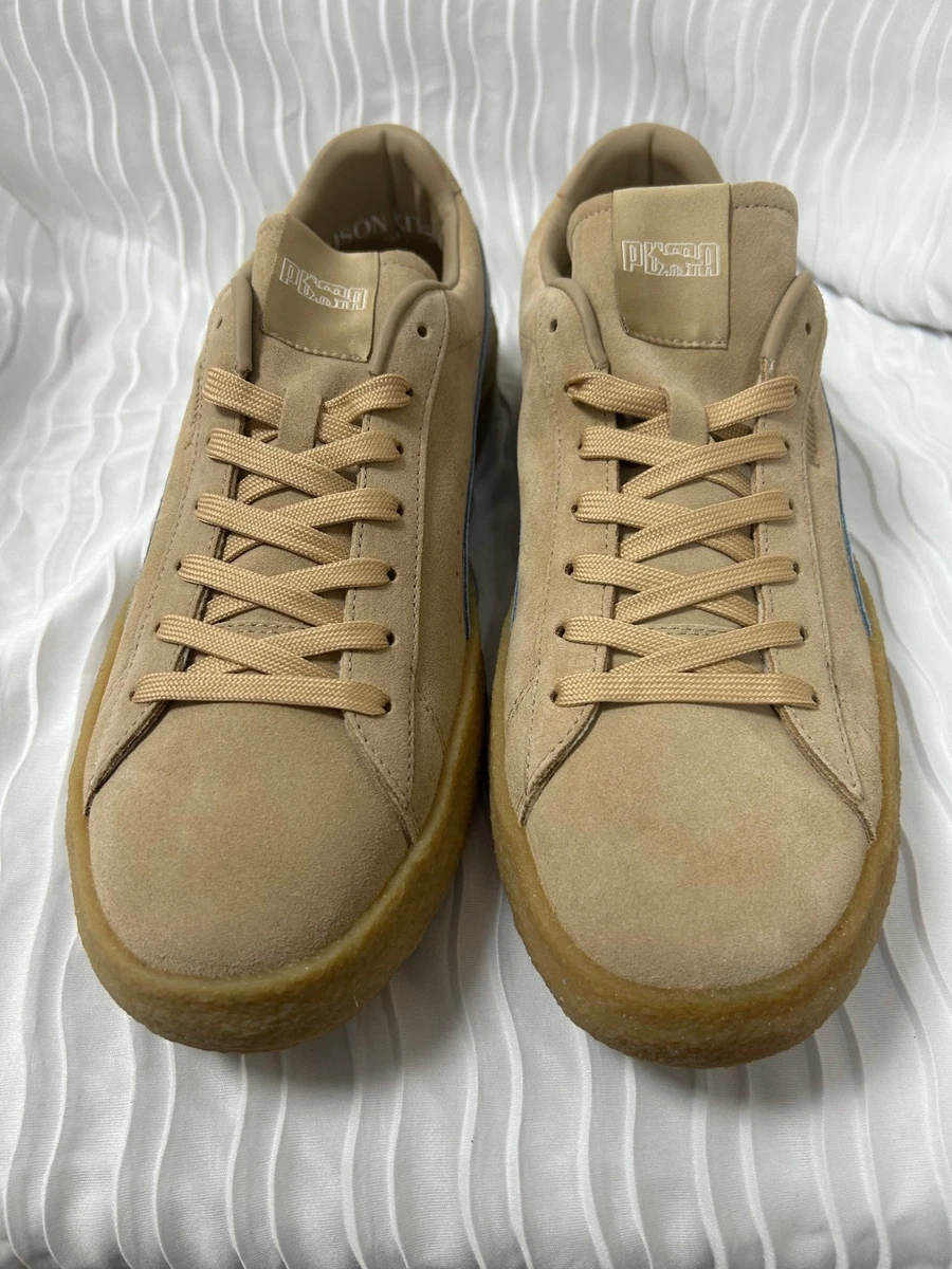 Maison Kitsune x Puma Suede Crepe Travertine Chambray Blue for
