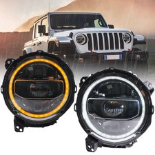 LED-Scheinwerfer für Jeep Wrangler JL 2018-2024 /Gladiator JT 2020-2024 Headlamp