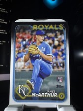 James McArthur RC #434 2024 Topps Series Two Kansas City Royals 