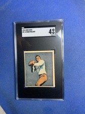 1951 Berk Ross Football #2-14 Doak Walker, Detroit Lions, HOF, SGC 4