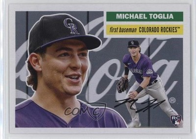 2023 Topps Archives 1956 Topps Michael Toglia #96 Rookie RC 0o2b