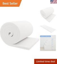 1x24x72 Solid Firm Upholstery Cushion - Portable High-Density Foam Design