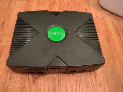 Microsoft Xbox Black Console - Tested & Working - New Drive Belt
