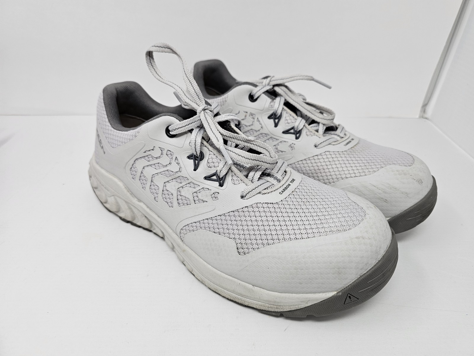 Scarpe da lavoro Keen Utility CULLY 9.5D Vapor grigio acciaio punta di sicurezza