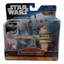 NIB Star Wars Micro Galaxy Squadron Luke Skywalker's X-Wing Launch Edition  0015