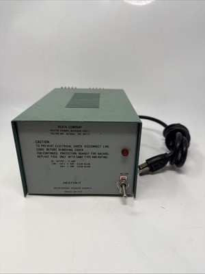 Heathkit PS-1175 Accessory Power Supply - Output 13.8V DC - Powers - Read!